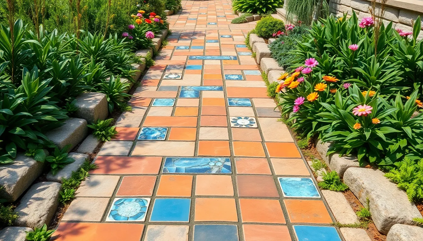 25 Creative Ideas for Pavers in the Garden That Transform Your Outdoor Space 8 25 Creative Ideas for Pavers in the Garden That Transform Your Outdoor Space 7