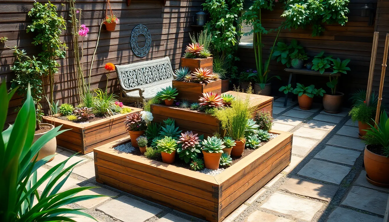 25 Creative Ideas for Small Courtyard Garden Spaces That Actually Work 8 25 Creative Ideas for Small Courtyard Garden Spaces That Actually Work 7