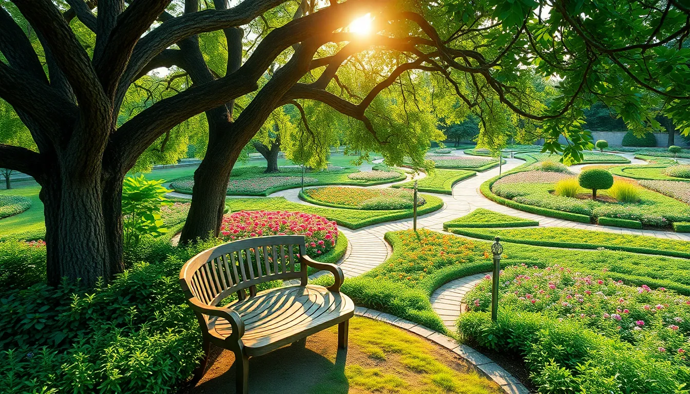 25 Creative Garden Bench Ideas to Transform Your Outdoor Space in 2025 9