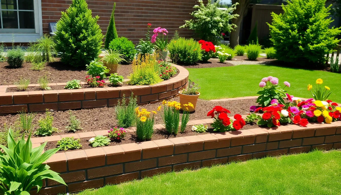25 Creative Brick Edging Ideas for Garden That Transform Your Yard on Any Budget 10 25 Creative Brick Edging Ideas for Garden That Transform Your Yard on Any Budget 9