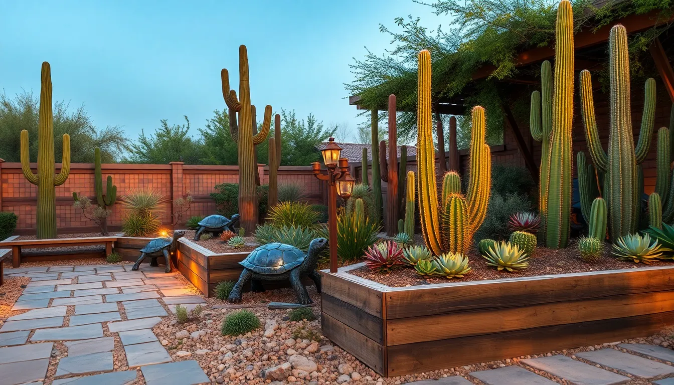15 Stunning Desert Garden Ideas That Will Transform Your Yard (Low-Maintenance & Water-Wise) 9