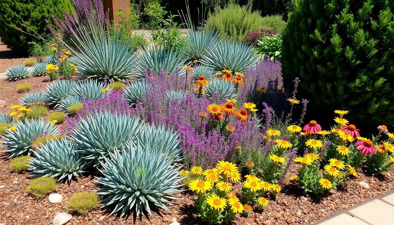 25 Stunning Dry Garden Ideas That Transform Any Yard Into a Low-Maintenance Oasis 9