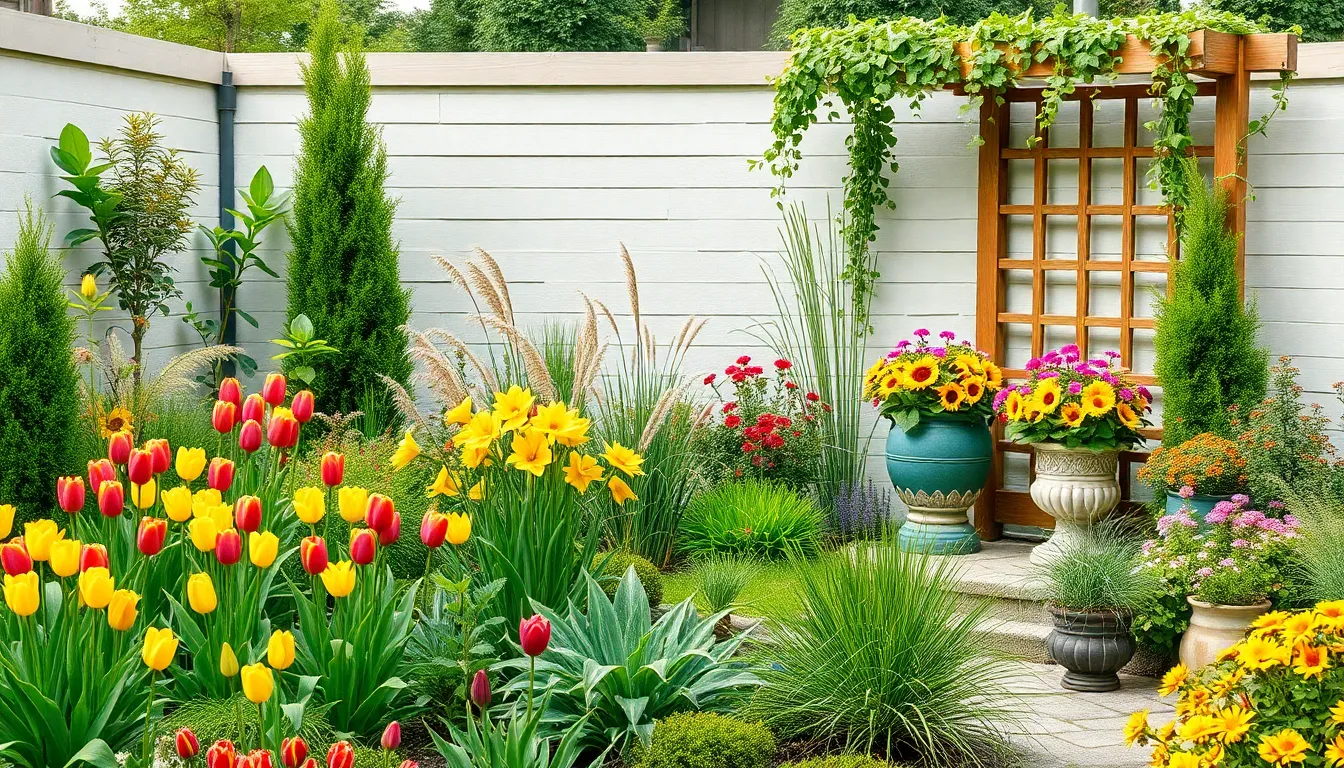 25 Stunning Enclosed Garden Ideas to Create Your Private Outdoor Paradise 9