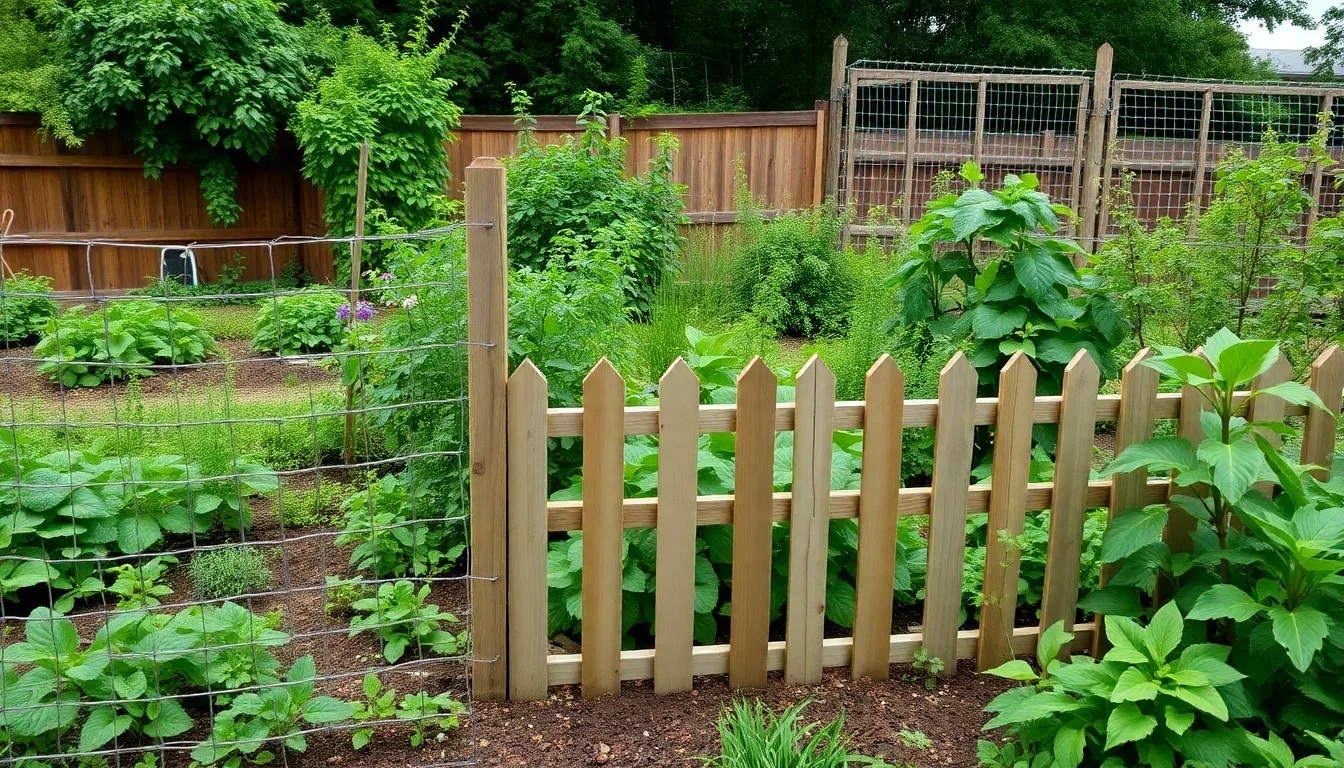 25 Fence Ideas for Vegetable Garden: Budget-Friendly DIY Solutions That Work 9