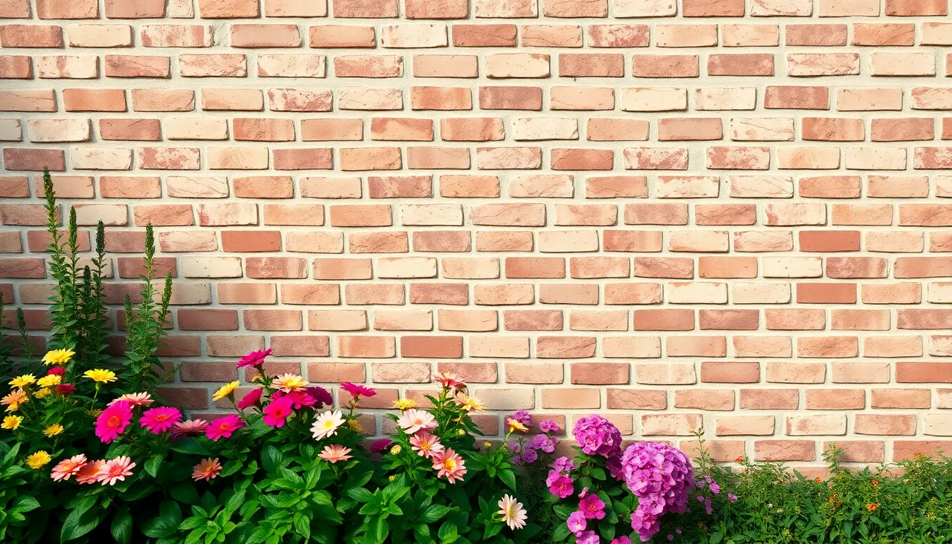 25 Creative Garden Brick Wall Ideas to Transform Your Outdoor Space in 2025 9