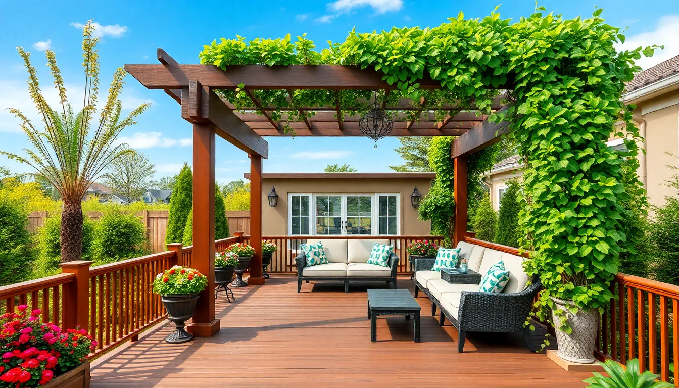 50+ Stunning Garden Decking Ideas Photos to Transform Your Backyard 9