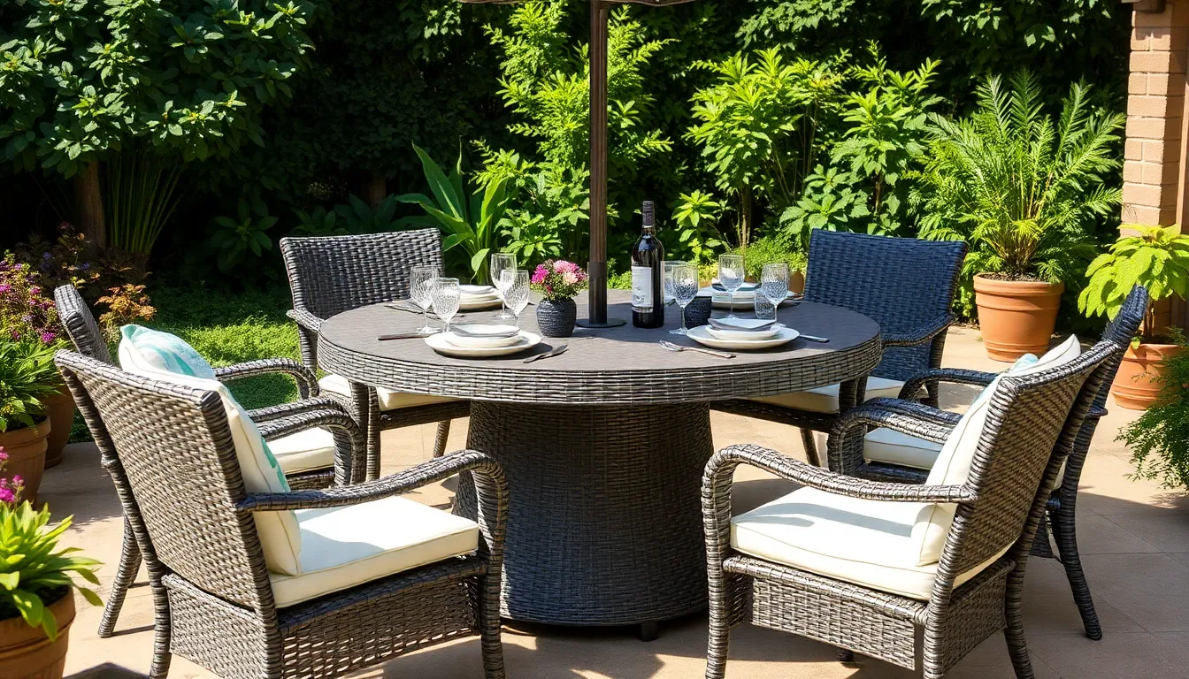 25 Garden Table Ideas to Transform Your Outdoor Space (2025 Guide) 9