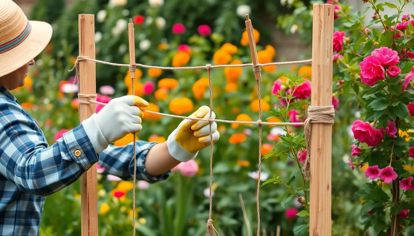25 Creative Garden Trellis Ideas to Transform Your Backyard Into a Vertical Paradise 9
