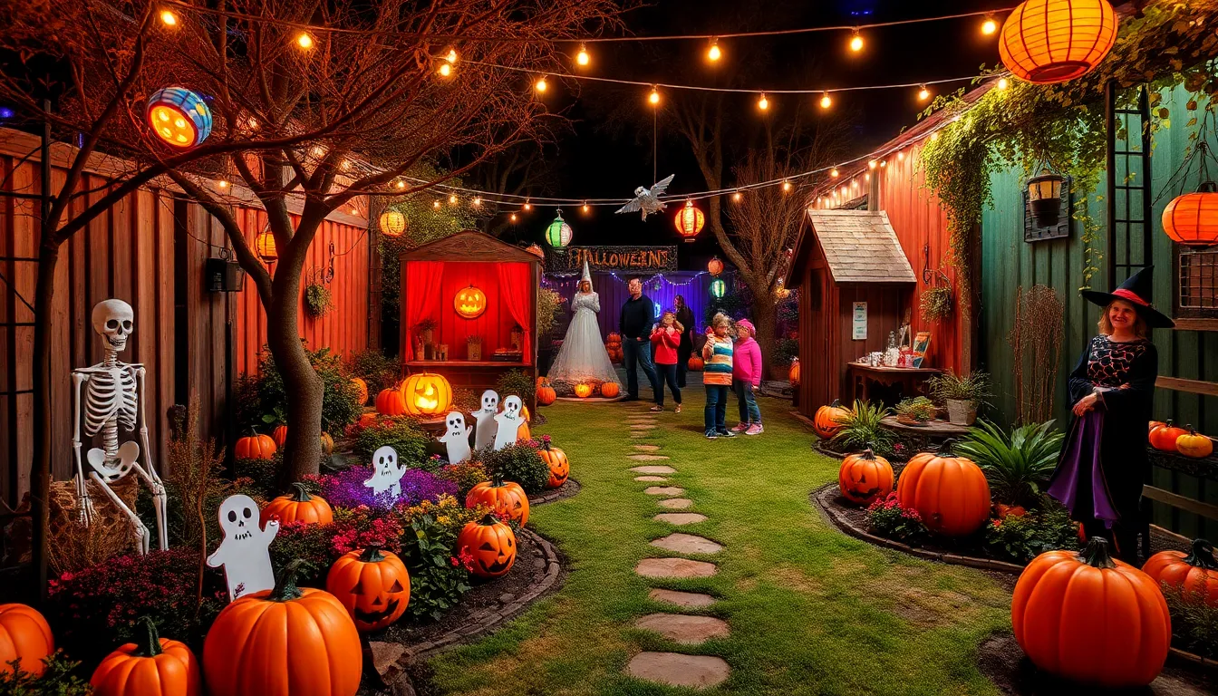 31 Spooky Halloween Ideas for Garden That'll Terrify Your Neighbors 9
