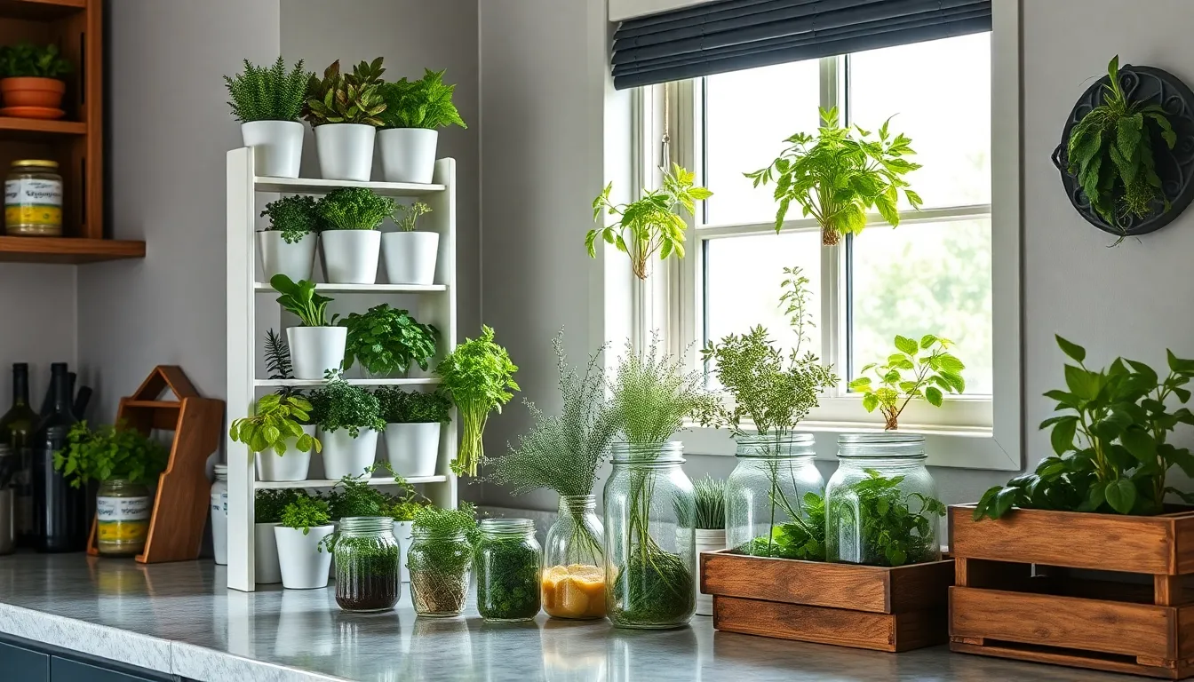 15 Creative Indoor Herb Garden Ideas to Transform Any Space Into a Fresh Kitchen Paradise 10 15 Creative Indoor Herb Garden Ideas to Transform Any Space Into a Fresh Kitchen Paradise 9