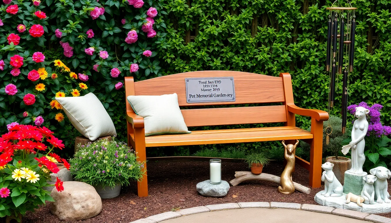 25 Beautiful Pet Memorial Garden Ideas to Honor Your Beloved Companion 9