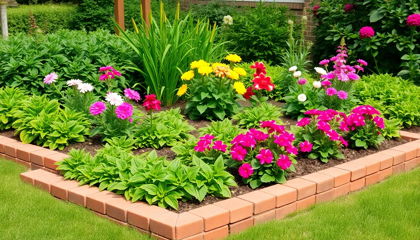 25 Creative Brick Edging Ideas for Garden That Transform Your Yard on Any Budget 12 25 Creative Brick Edging Ideas for Garden That Transform Your Yard on Any Budget 11