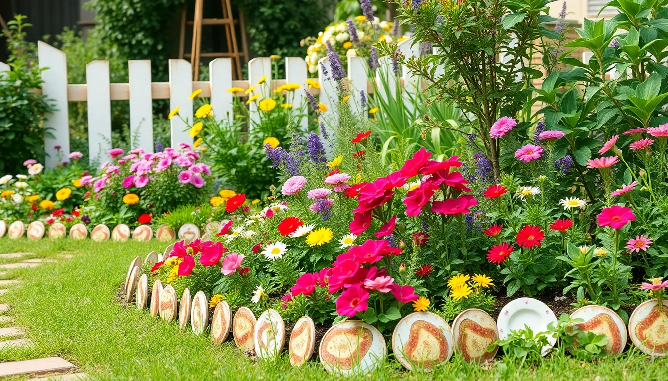 25 Cheap Ideas for Garden Edging That Transform Your Yard on a Budget 12 25 Cheap Ideas for Garden Edging That Transform Your Yard on a Budget 11