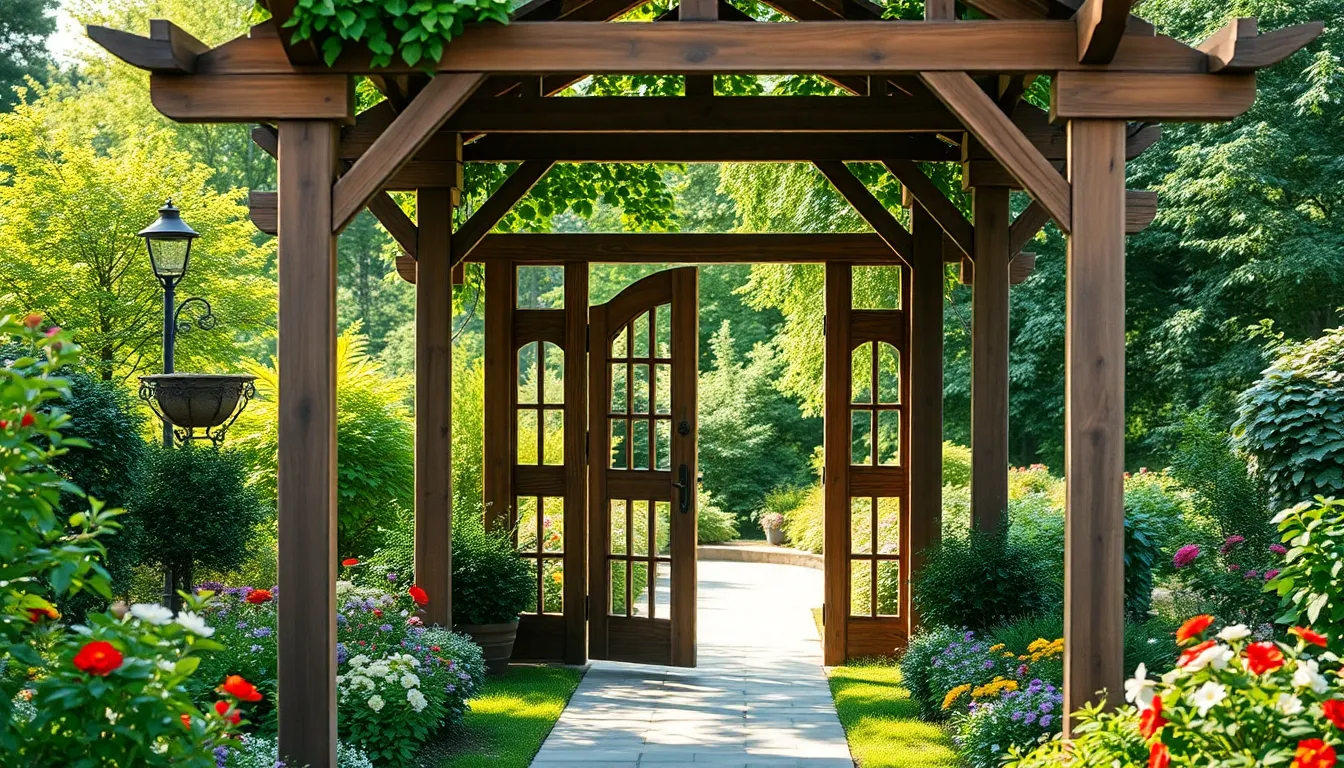 25 Stunning Garden Arbor Ideas to Transform Your Outdoor Space in 2025 11