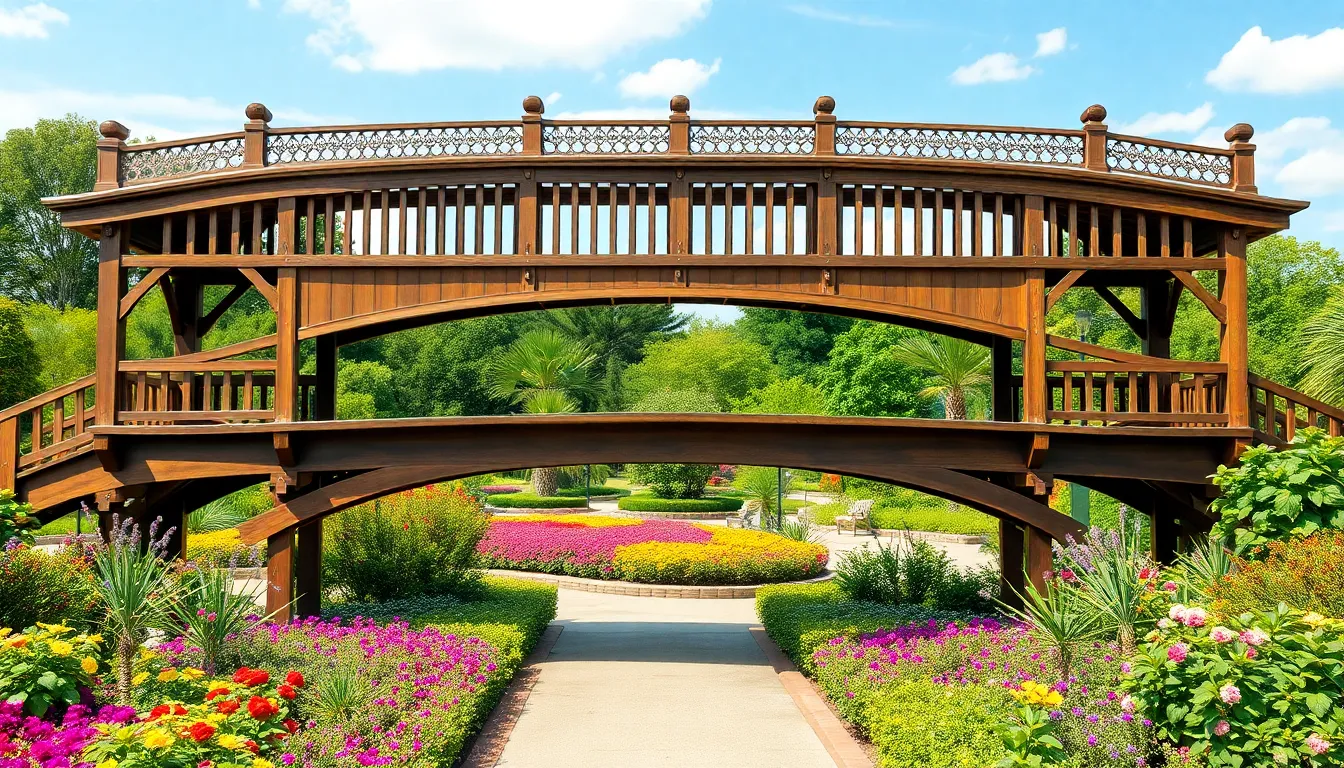 25 Stunning Garden Bridge Ideas That'll Transform Your Backyard (DIY & Budget-Friendly) 12 25 Stunning Garden Bridge Ideas That'll Transform Your Backyard (DIY & Budget-Friendly) 11
