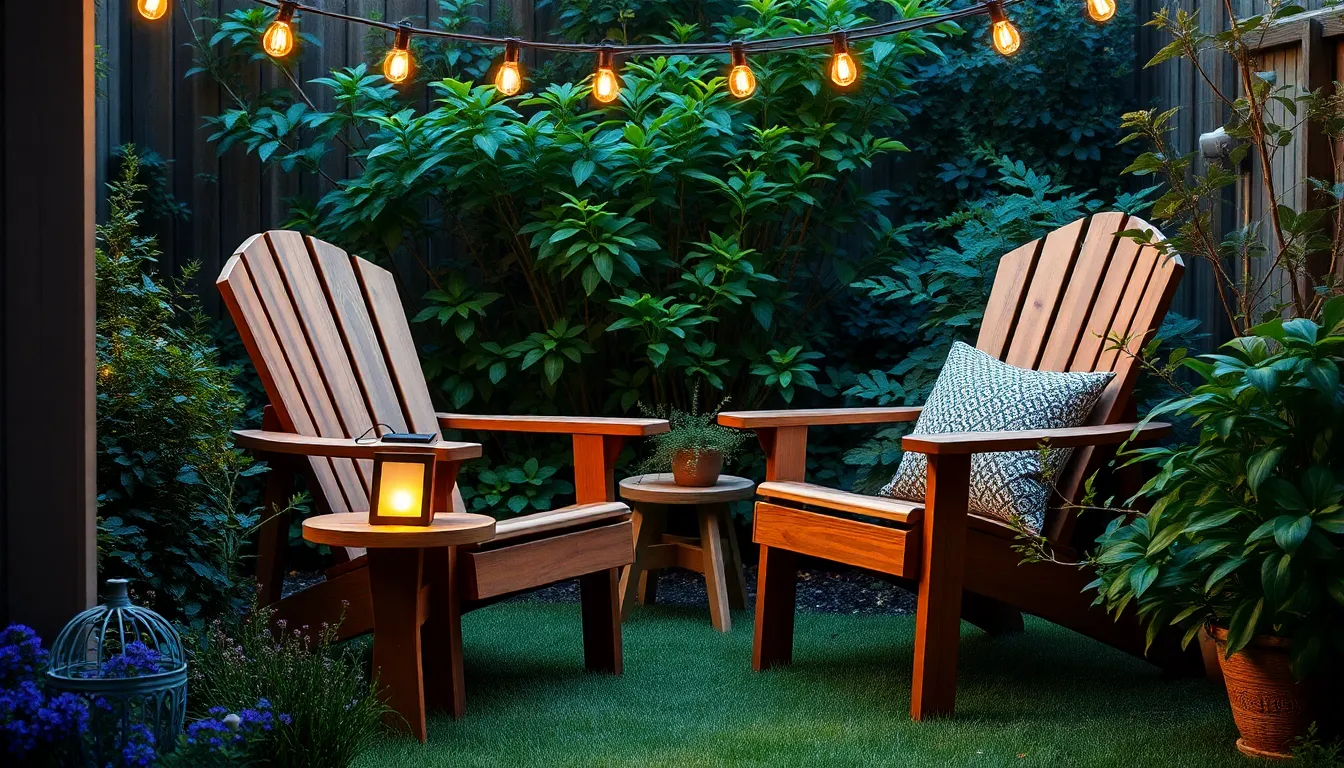 25 Creative Garden Corner Seating Ideas to Transform Your Outdoor Space 11