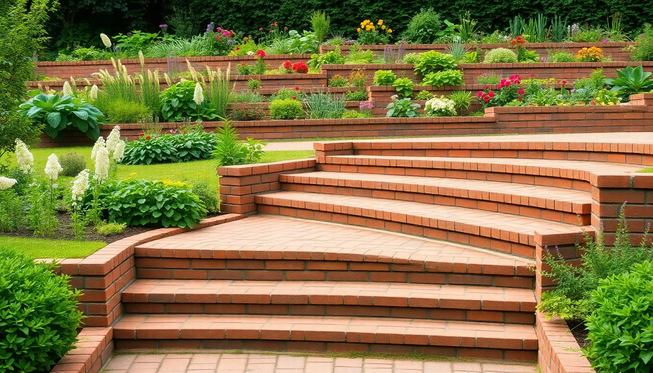 30 Creative Garden Ideas with Bricks to Transform Your Outdoor Space 12 30 Creative Garden Ideas with Bricks to Transform Your Outdoor Space 11