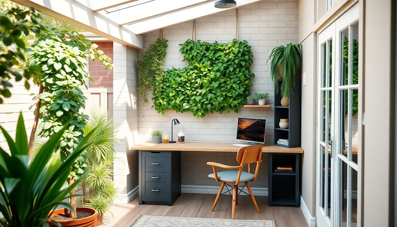 27 Garden Office Ideas to Transform Your Backyard Into the Perfect Workspace 12 27 Garden Office Ideas to Transform Your Backyard Into the Perfect Workspace 11