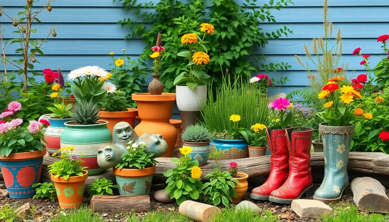 25 Stunning Garden Ornament Ideas to Transform Your Outdoor Space in 2025 11