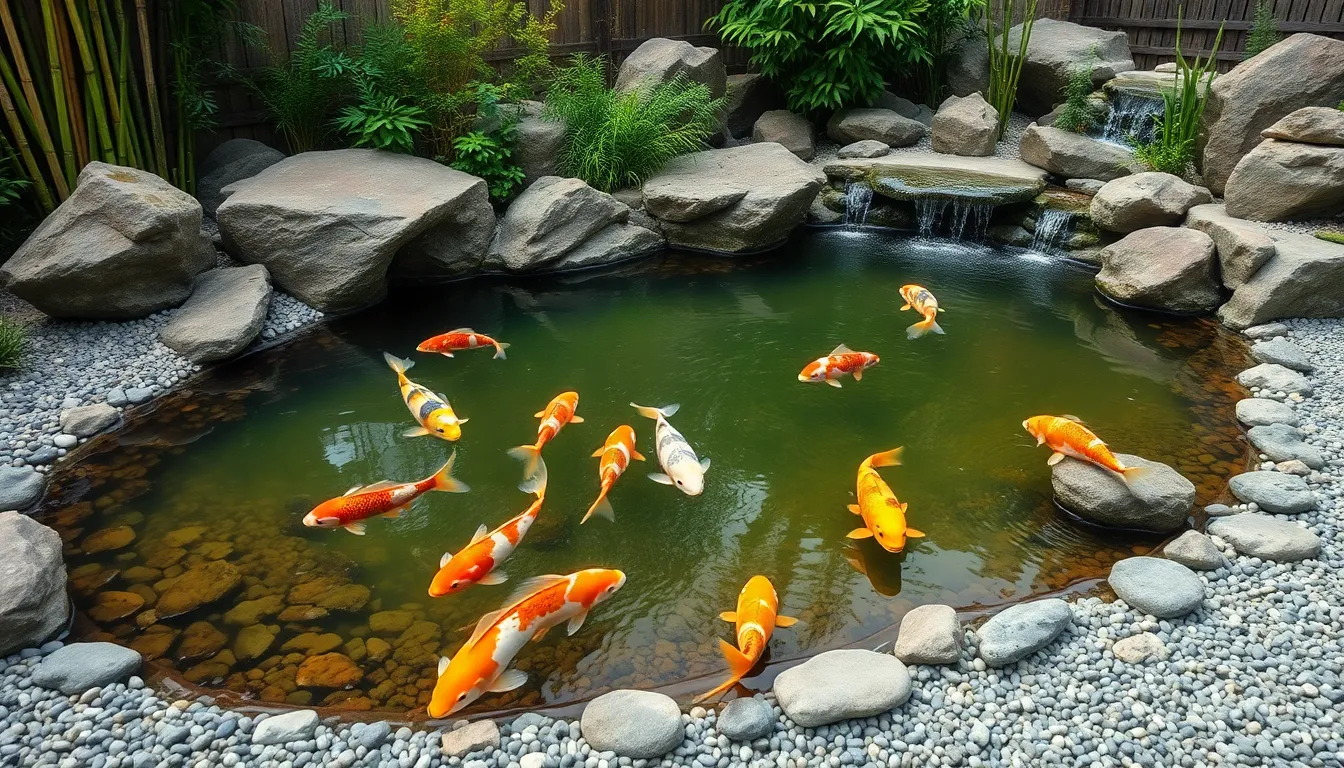 25 Stunning Garden Pond Ideas to Transform Your Backyard Into a Paradise 12 25 Stunning Garden Pond Ideas to Transform Your Backyard Into a Paradise 11