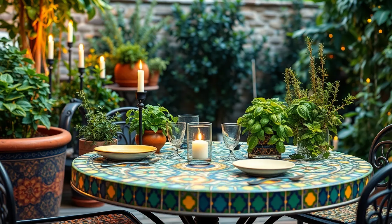 25 Garden Table Ideas to Transform Your Outdoor Space (2025 Guide) 11