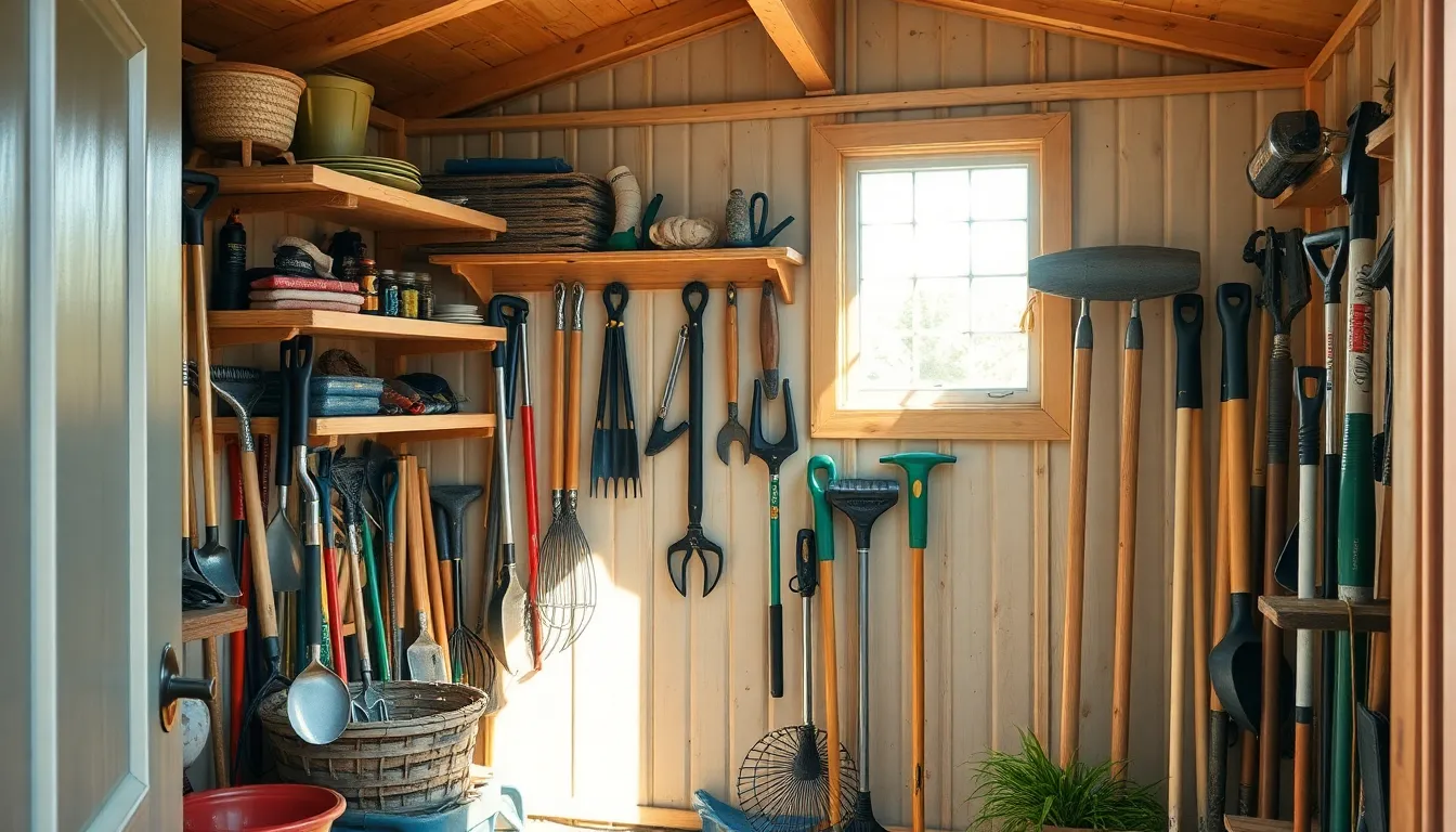 25 Genius Garden Tool Storage Ideas That Will Transform Your Messy Shed 12 25 Genius Garden Tool Storage Ideas That Will Transform Your Messy Shed 11