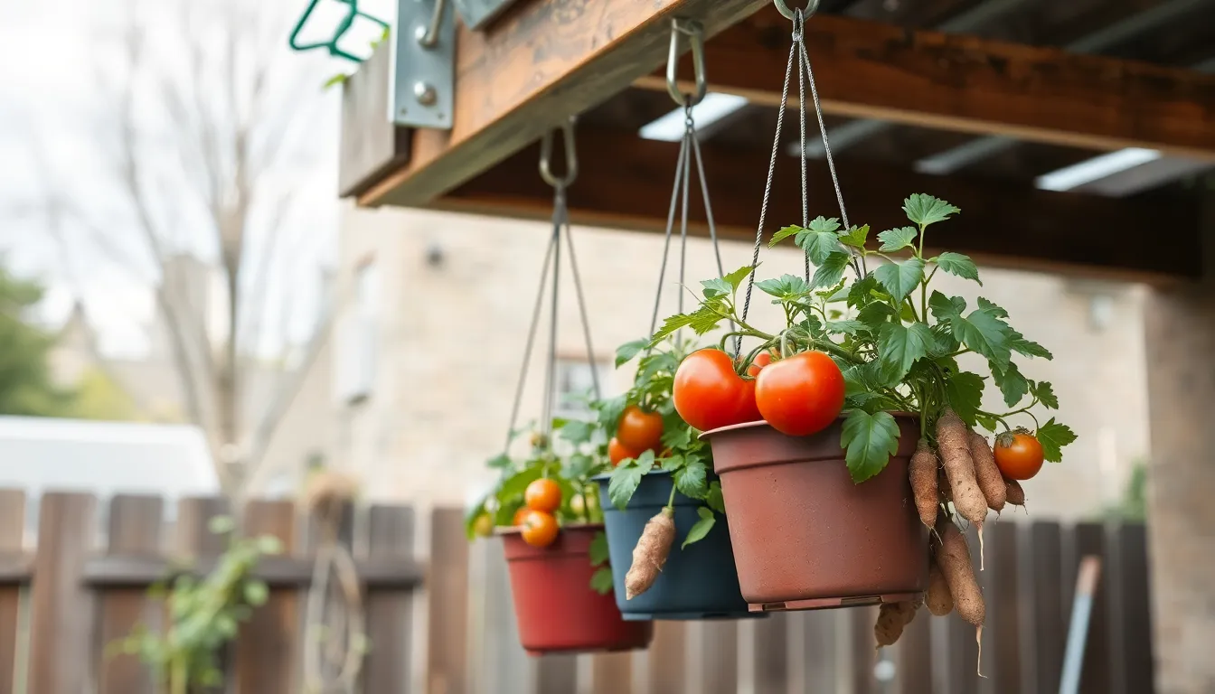 15 Creative Hanging Vegetable Garden Ideas to Maximize Your Small Space 12 15 Creative Hanging Vegetable Garden Ideas to Maximize Your Small Space 11