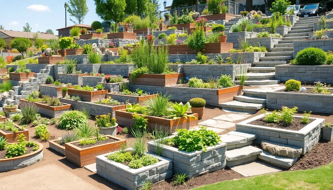27 Stunning Hillside Garden Ideas to Transform Your Sloped Yard Into a Paradise 12 27 Stunning Hillside Garden Ideas to Transform Your Sloped Yard Into a Paradise 11
