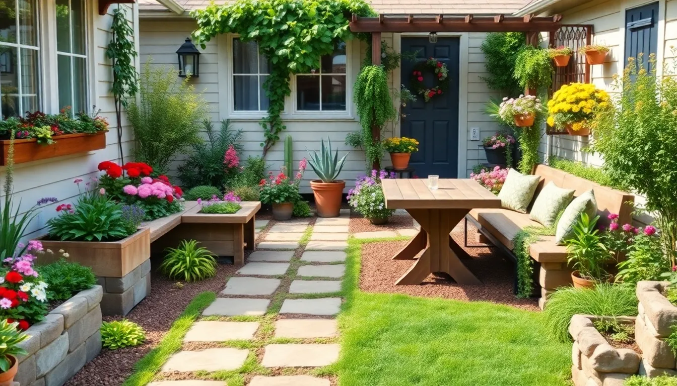 30 Low Maintenance Front Garden Ideas That'll Transform Your Curb Appeal 12 30 Low Maintenance Front Garden Ideas That'll Transform Your Curb Appeal 11