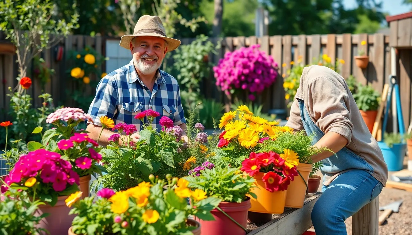 15 Creative Bucket Garden Ideas to Transform Your Small Space into a Thriving Garden 14 15 Creative Bucket Garden Ideas to Transform Your Small Space into a Thriving Garden 13