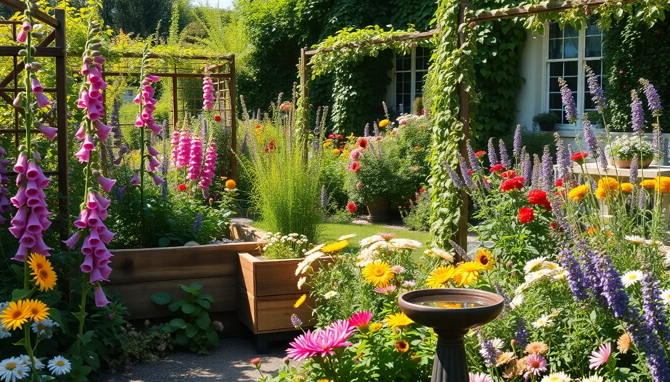 23 Charming Cottage Garden Ideas to Transform Your Yard Into a Rustic Paradise 13
