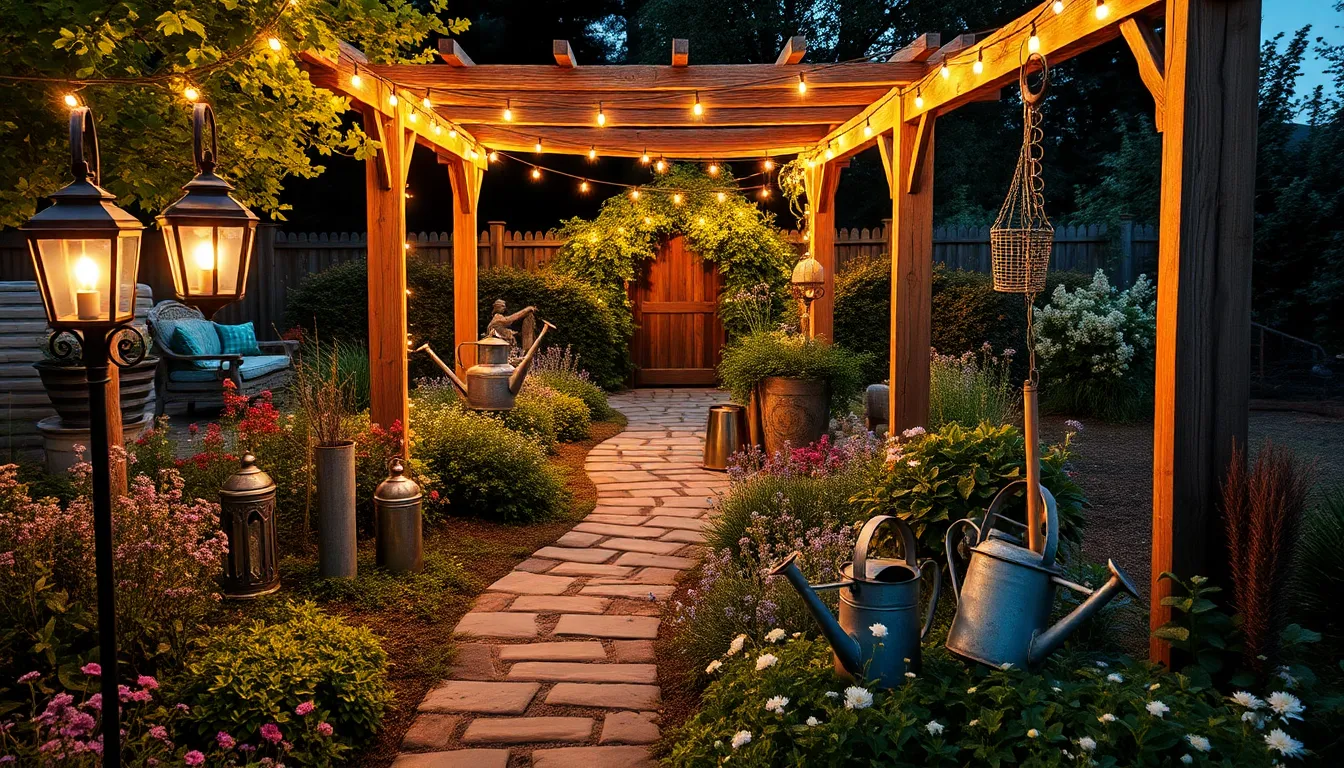 25 Country Garden Ideas to Transform Your Yard Into a Rustic Paradise 13