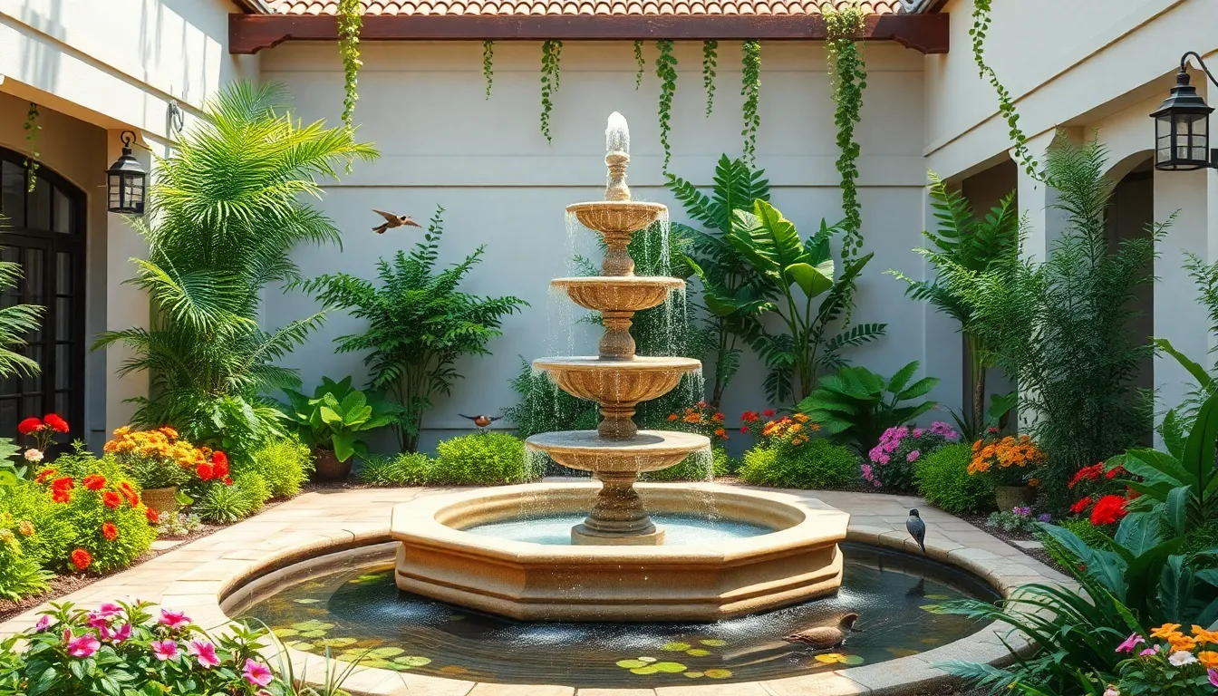 25 Stunning Courtyard Garden Ideas to Transform Your Outdoor Space in 2025 14 25 Stunning Courtyard Garden Ideas to Transform Your Outdoor Space in 2025 13