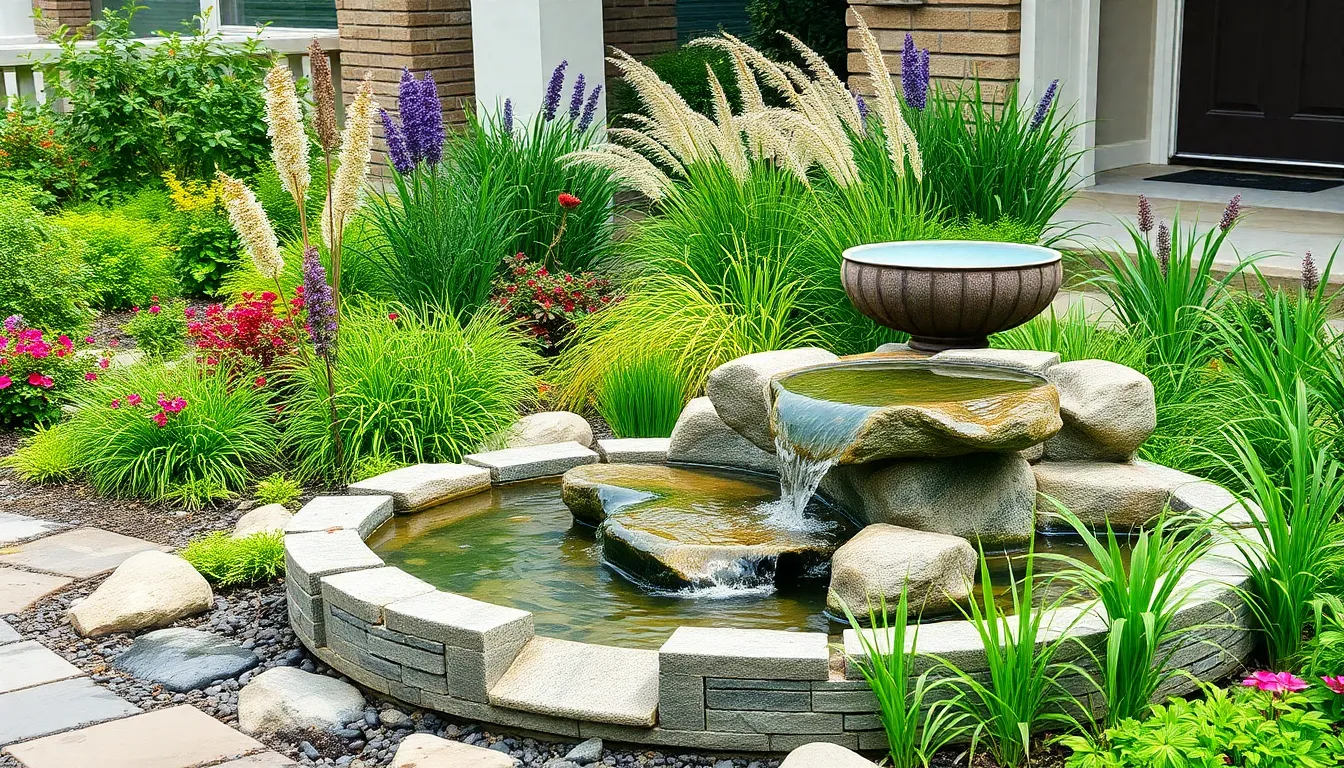 25 Stunning Entrance Garden Ideas to Transform Your Home's Curb Appeal 14 25 Stunning Entrance Garden Ideas to Transform Your Home's Curb Appeal 13