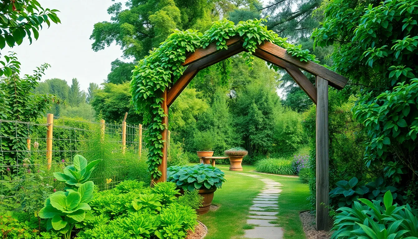 25 Stunning Garden Arch Ideas to Transform Your Outdoor Space in 2025 14 25 Stunning Garden Arch Ideas to Transform Your Outdoor Space in 2025 13