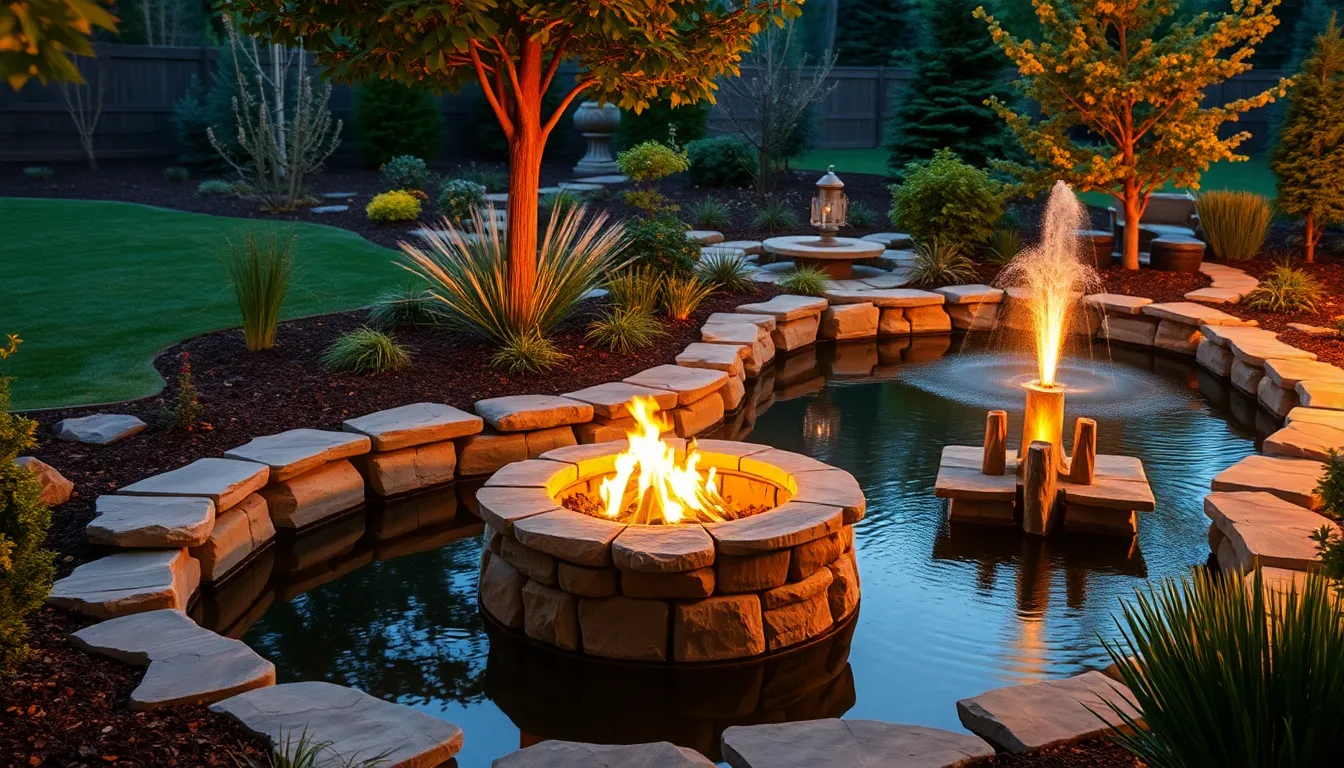25 Stunning Garden Fire Pit Ideas That Will Transform Your Backyard in 2025 14 25 Stunning Garden Fire Pit Ideas That Will Transform Your Backyard in 2025 13