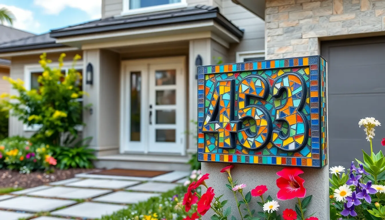 25 Stunning Garden Mosaic Ideas to Transform Your Outdoor Space in 2025 14 25 Stunning Garden Mosaic Ideas to Transform Your Outdoor Space in 2025 13
