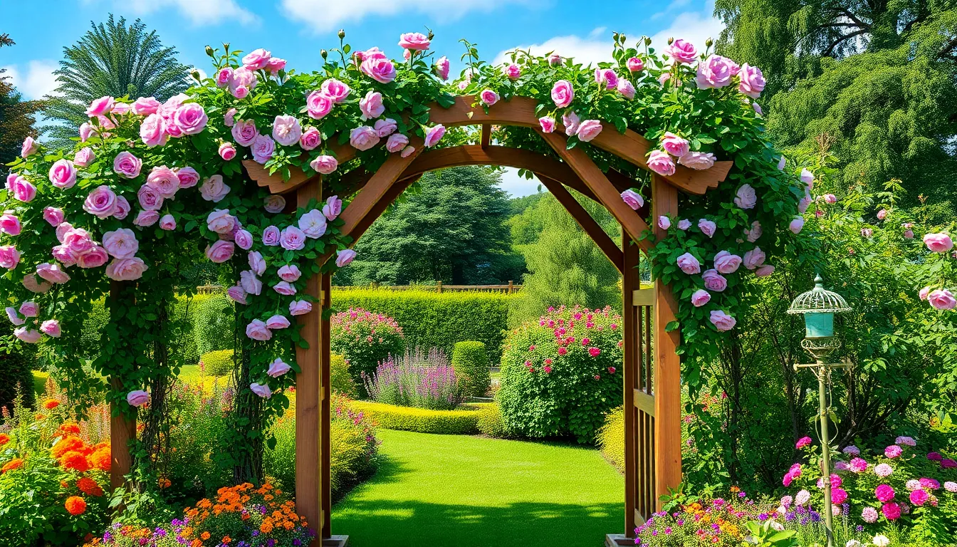 25 Creative Garden Trellis Ideas to Transform Your Backyard Into a Vertical Paradise 13