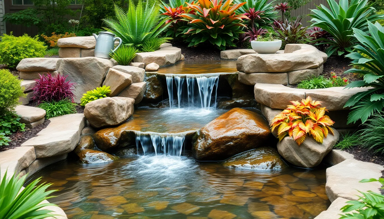 25 Stunning Garden Waterfall Ideas That Will Transform Your Backyard (2025 Guide) 13