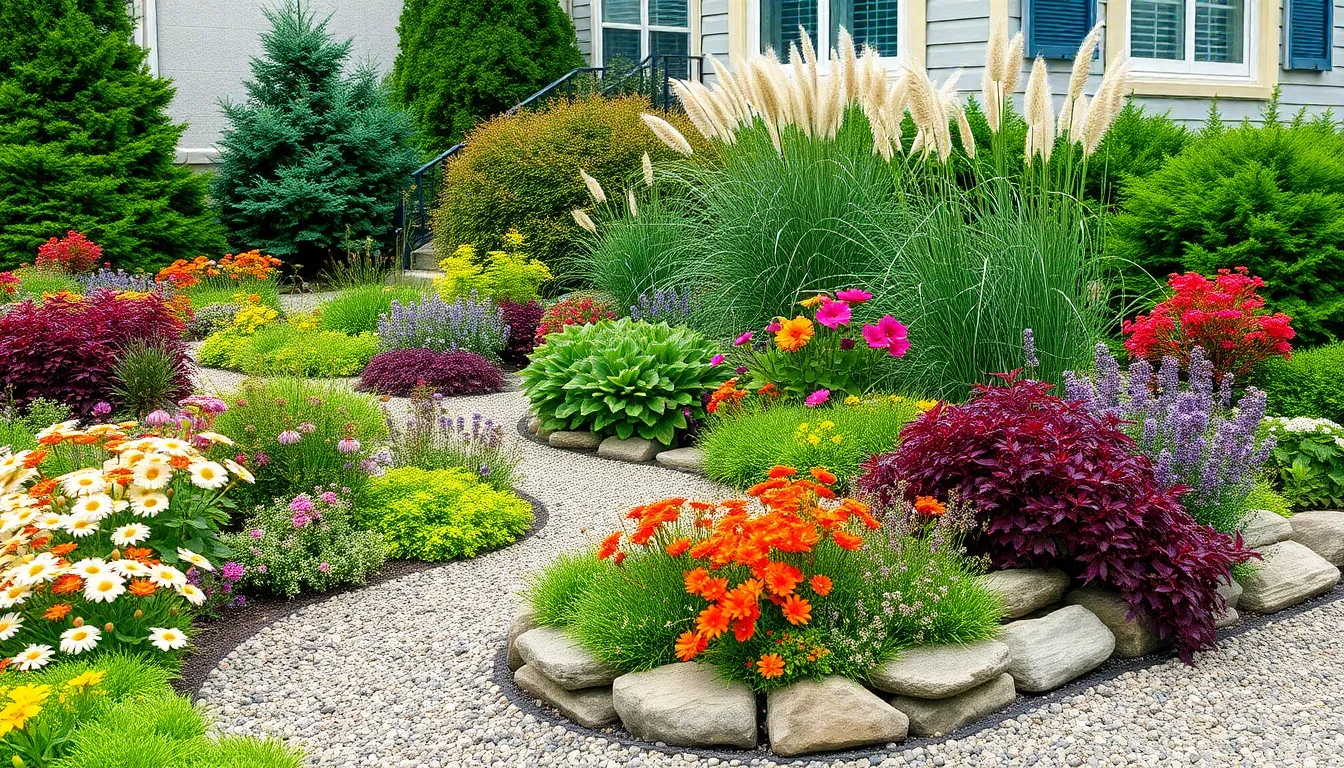 30 Low Maintenance Front Garden Ideas That'll Transform Your Curb Appeal 14 30 Low Maintenance Front Garden Ideas That'll Transform Your Curb Appeal 13