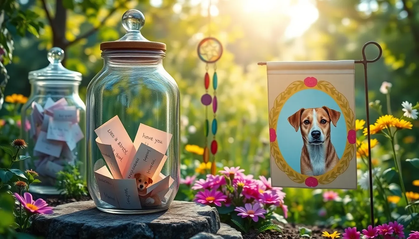 25 Beautiful Pet Memorial Garden Ideas to Honor Your Beloved Companion 13