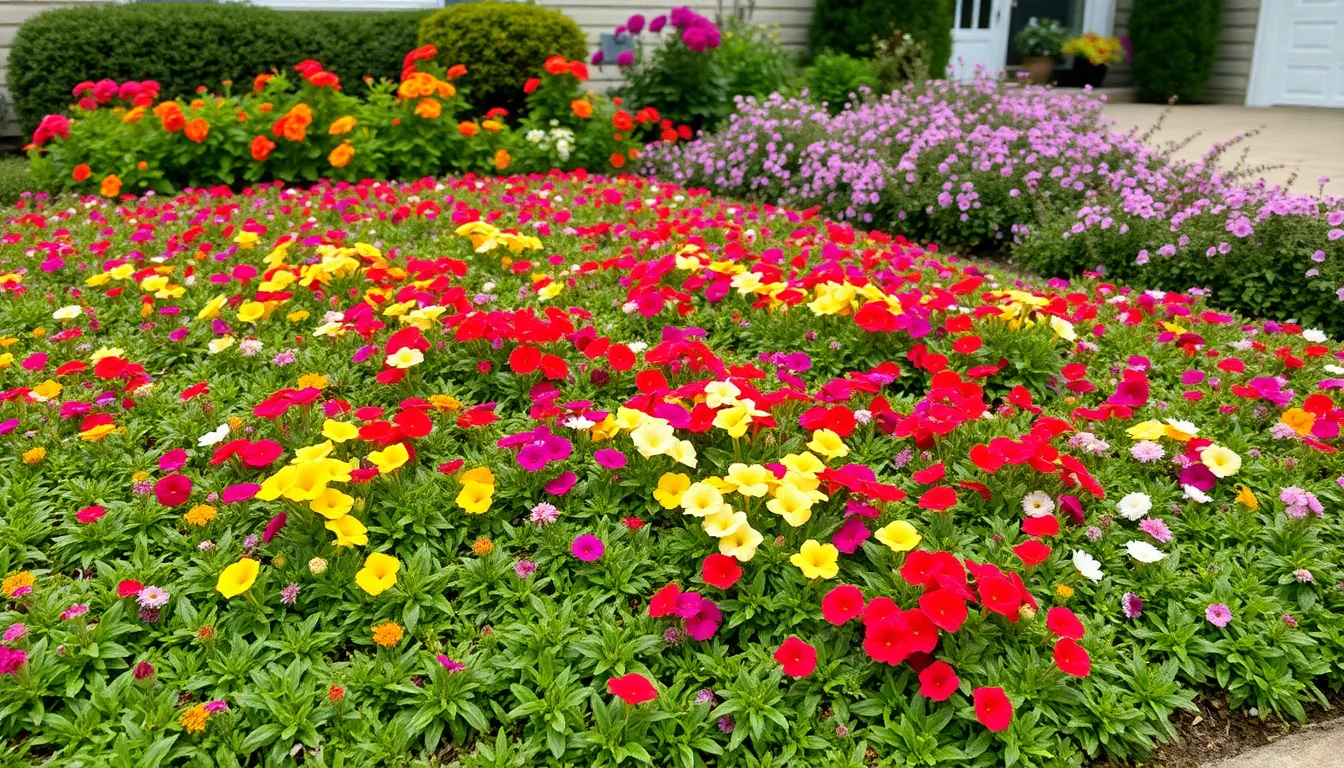 30 Stunning Front Yard Flower Garden Ideas That'll Transform Your Curb Appeal 16 30 Stunning Front Yard Flower Garden Ideas That'll Transform Your Curb Appeal 15