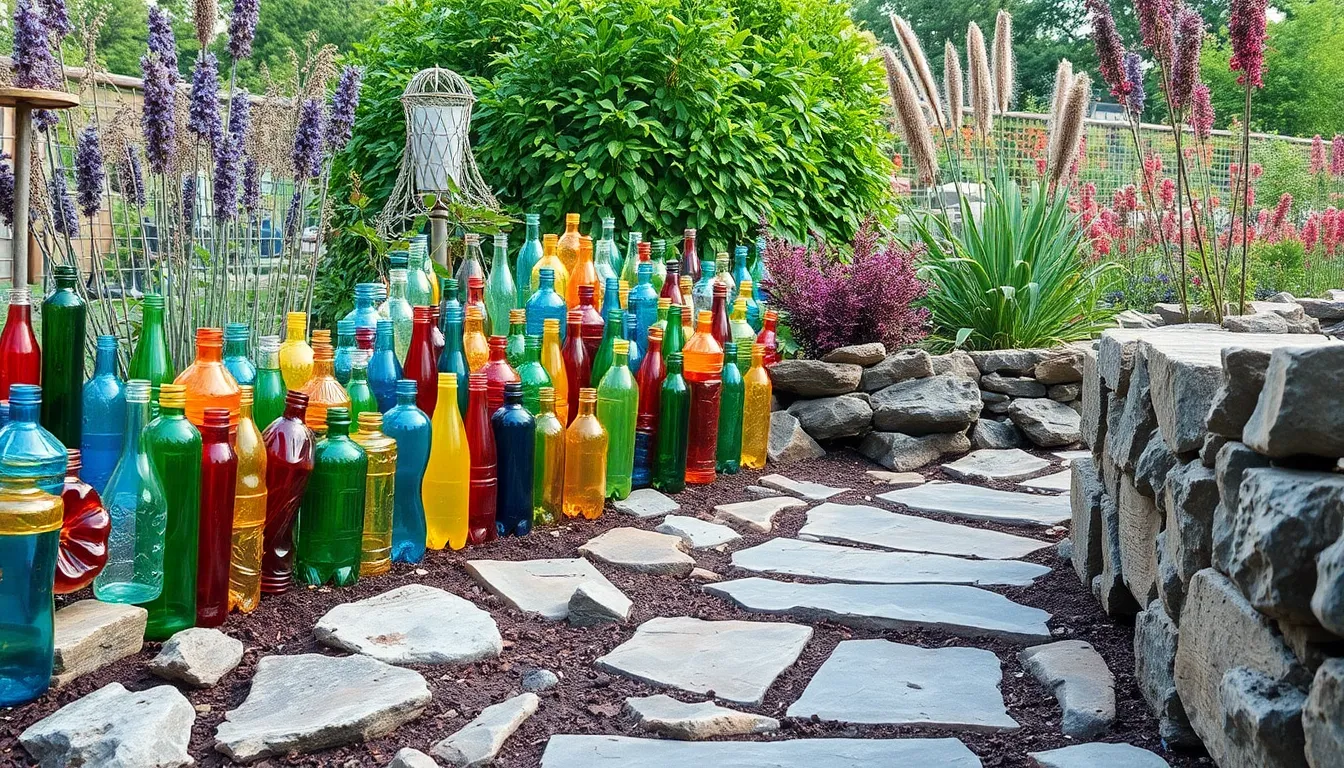 27 Creative Garden Art Ideas From Junk That Will Transform Your Yard 16 27 Creative Garden Art Ideas From Junk That Will Transform Your Yard 15