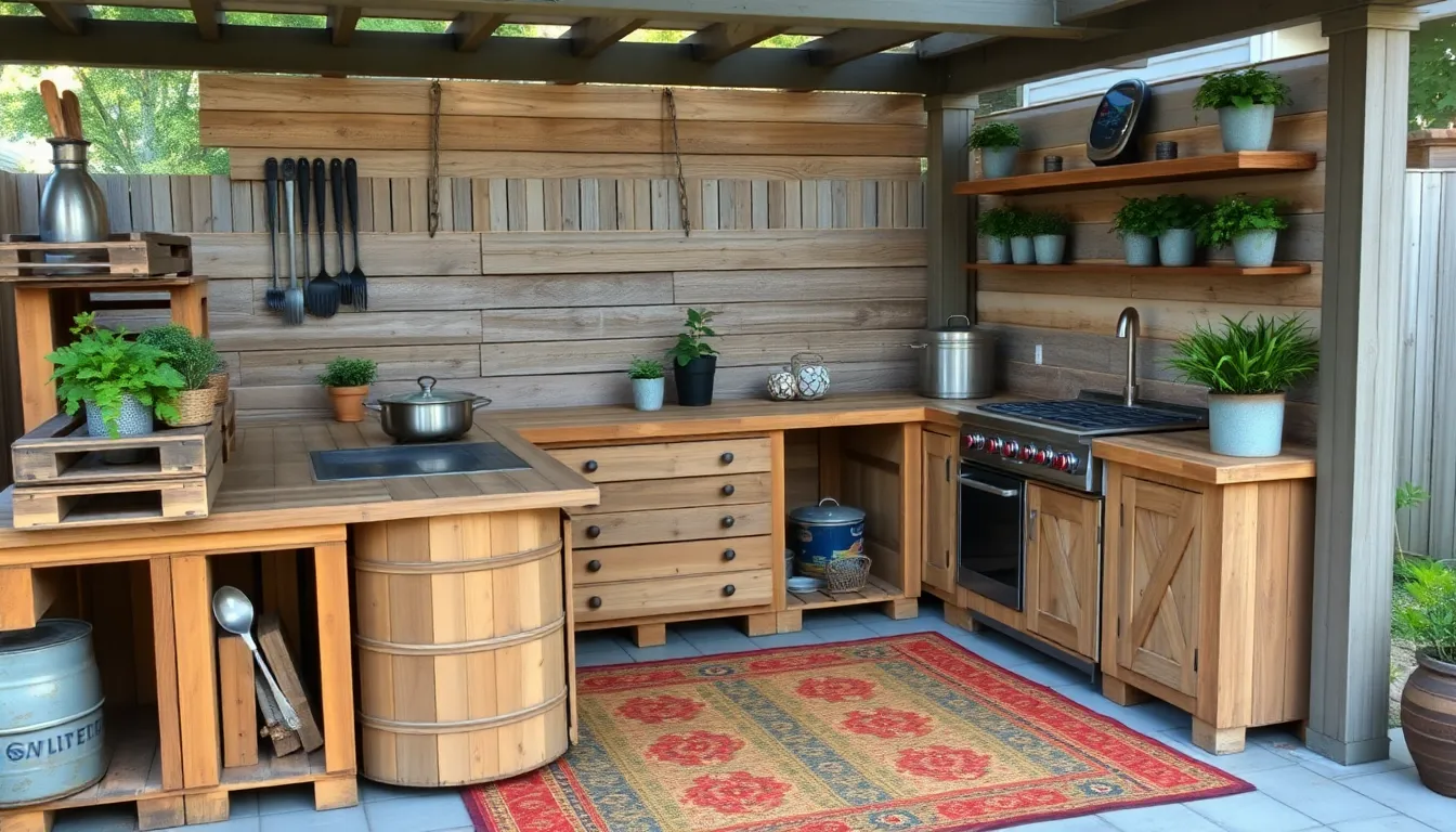 25 Stunning Garden Kitchen Ideas to Transform Your Outdoor Cooking Space 16 25 Stunning Garden Kitchen Ideas to Transform Your Outdoor Cooking Space 15