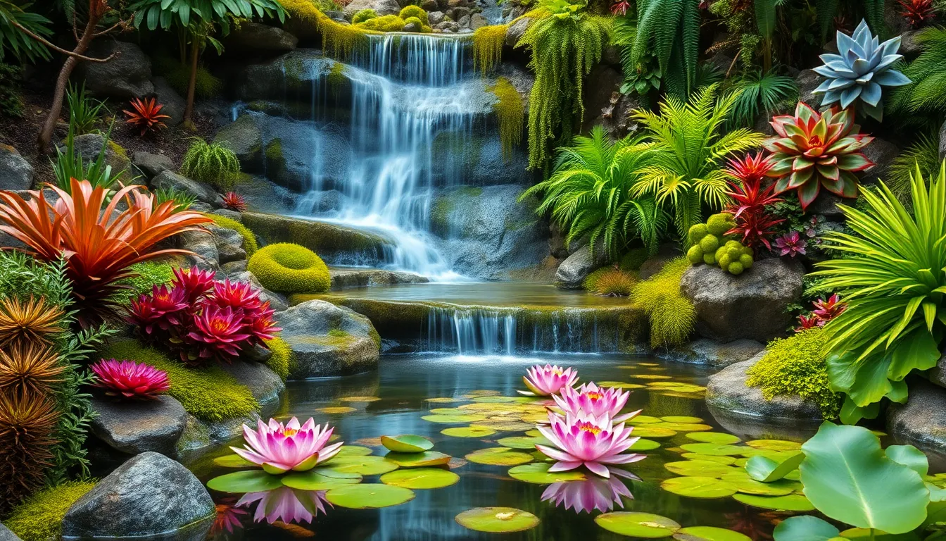 25 Stunning Garden Waterfall Ideas That Will Transform Your Backyard (2025 Guide) 15
