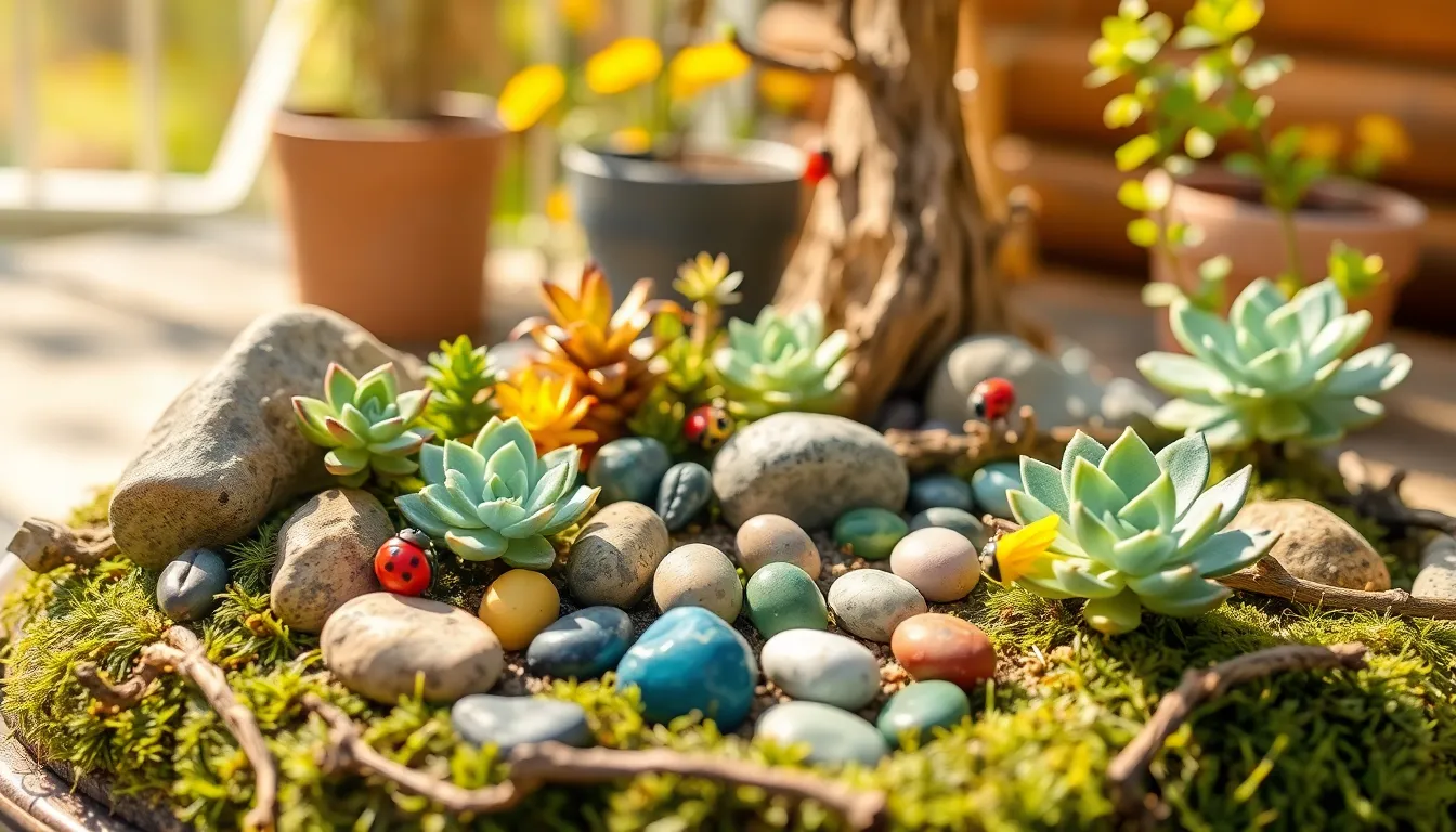 27 Magical Fairy Garden Ideas to Transform Your Space (Easy DIY Guide) 18 27 Magical Fairy Garden Ideas to Transform Your Space (Easy DIY Guide) 17