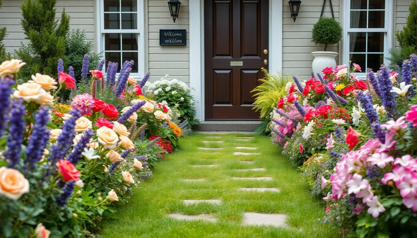 30 Stunning Front Yard Flower Garden Ideas That'll Transform Your Curb Appeal 18 30 Stunning Front Yard Flower Garden Ideas That'll Transform Your Curb Appeal 17