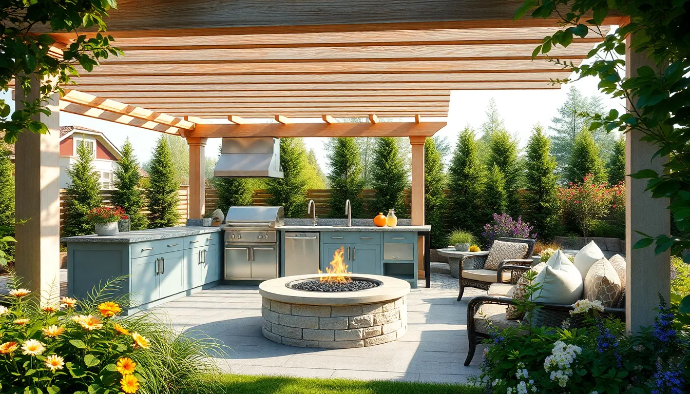 25 Stunning Garden Kitchen Ideas to Transform Your Outdoor Cooking Space 18 25 Stunning Garden Kitchen Ideas to Transform Your Outdoor Cooking Space 17
