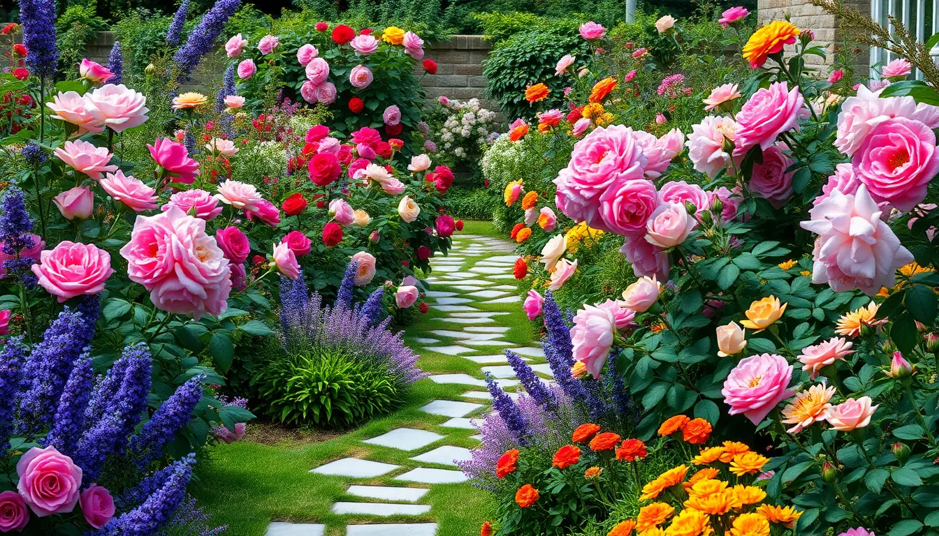 25 Stunning Rose Garden Ideas to Transform Your Backyard Into a Floral Paradise 18 25 Stunning Rose Garden Ideas to Transform Your Backyard Into a Floral Paradise 17