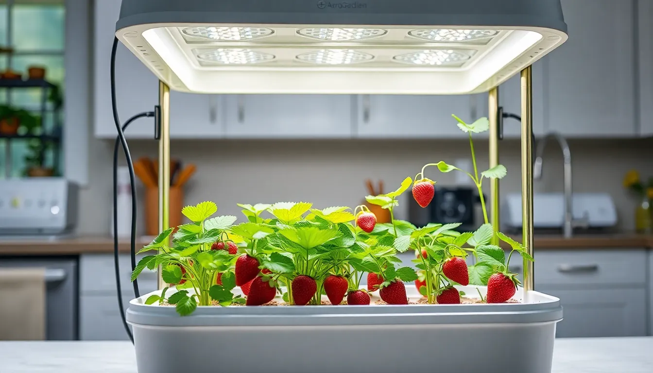 AeroGarden Strawberries: Complete Guide to Growing Sweet Berries Indoors Year-Round 1